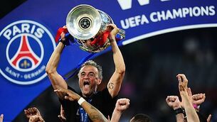 Luis Enrique says Paris St Germain still the team to beat in Champions League Luis Enrique says Paris St Germain still the team to beat in Champions League