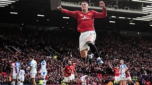 Benjamin Sesko strikes again as Man Utd secure comeback win over Crystal Palace