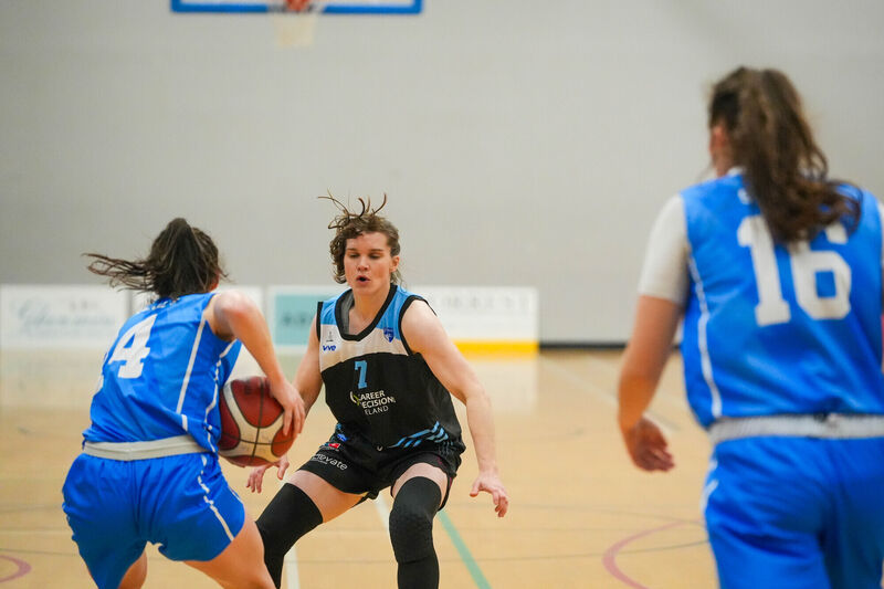 Claire O'Sullivan of Glanmire slows down Lorraine Scanlon of St Paul's. Picture: Noel Sweeney