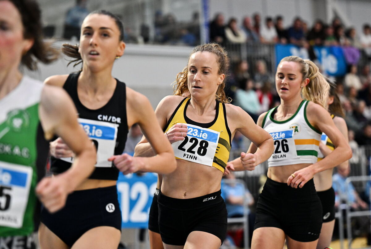 Michelle Finn in action. Picture: Sam Barnes