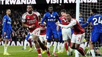 Jurrien Timber hands Arsenal crucial win over 10-man Chelsea