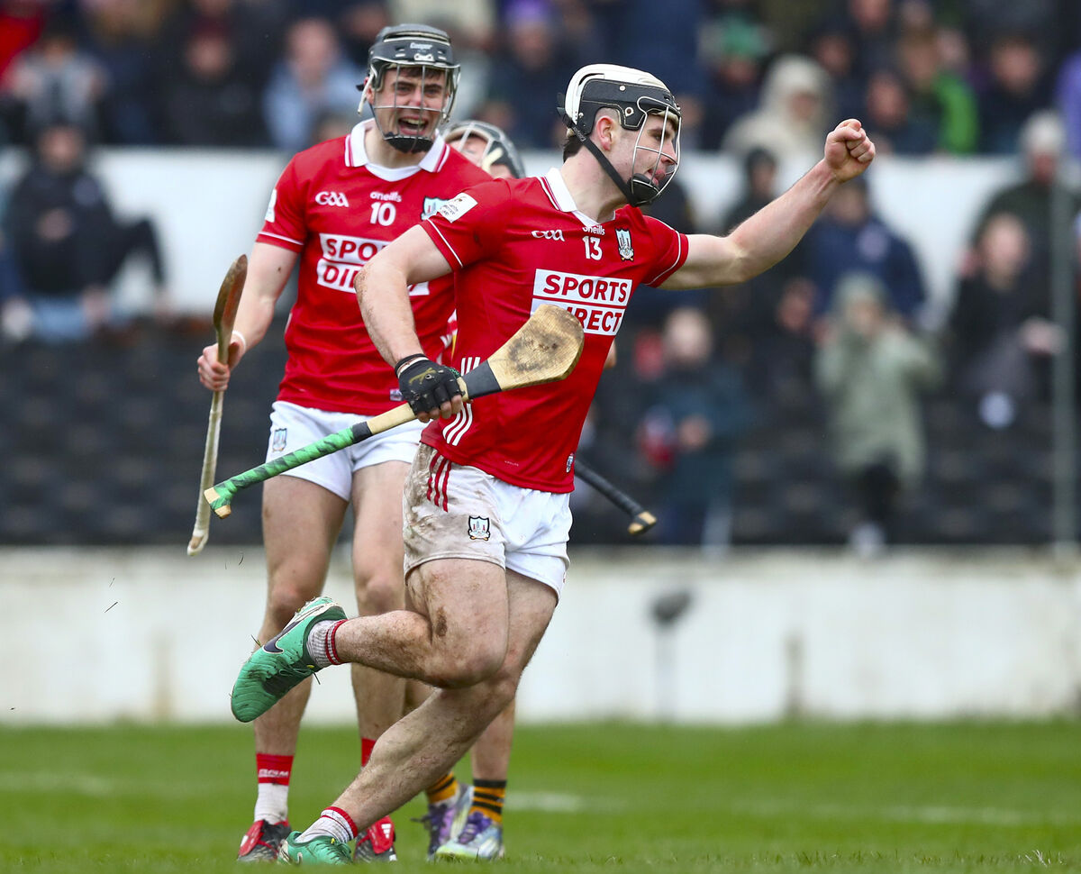 Cork's Barry Walsh celebrates his goal. Picture: INPHO Cork's Barry Walsh celebrates his goal. Picture: INPHO