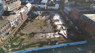 <p>The former tax office site on Sullivan’s Quay, Cork, owned by BAM, has been wasteland since the nine-storey building was demolished in 2018. Picture: Larry Cummins.</p> <p>The former tax office site on Sullivan’s Quay, Cork, owned by BAM, has been wasteland since the nine-storey building was demolished in 2018. Picture: Larry Cummins.</p>