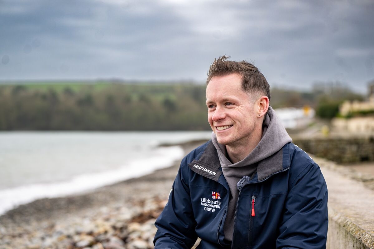 Shane McAuliffe during his FreezeBury challenge. Picture: Chani Anderson