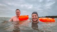 'It was really tough': Cork duo's freezing sea challenge 