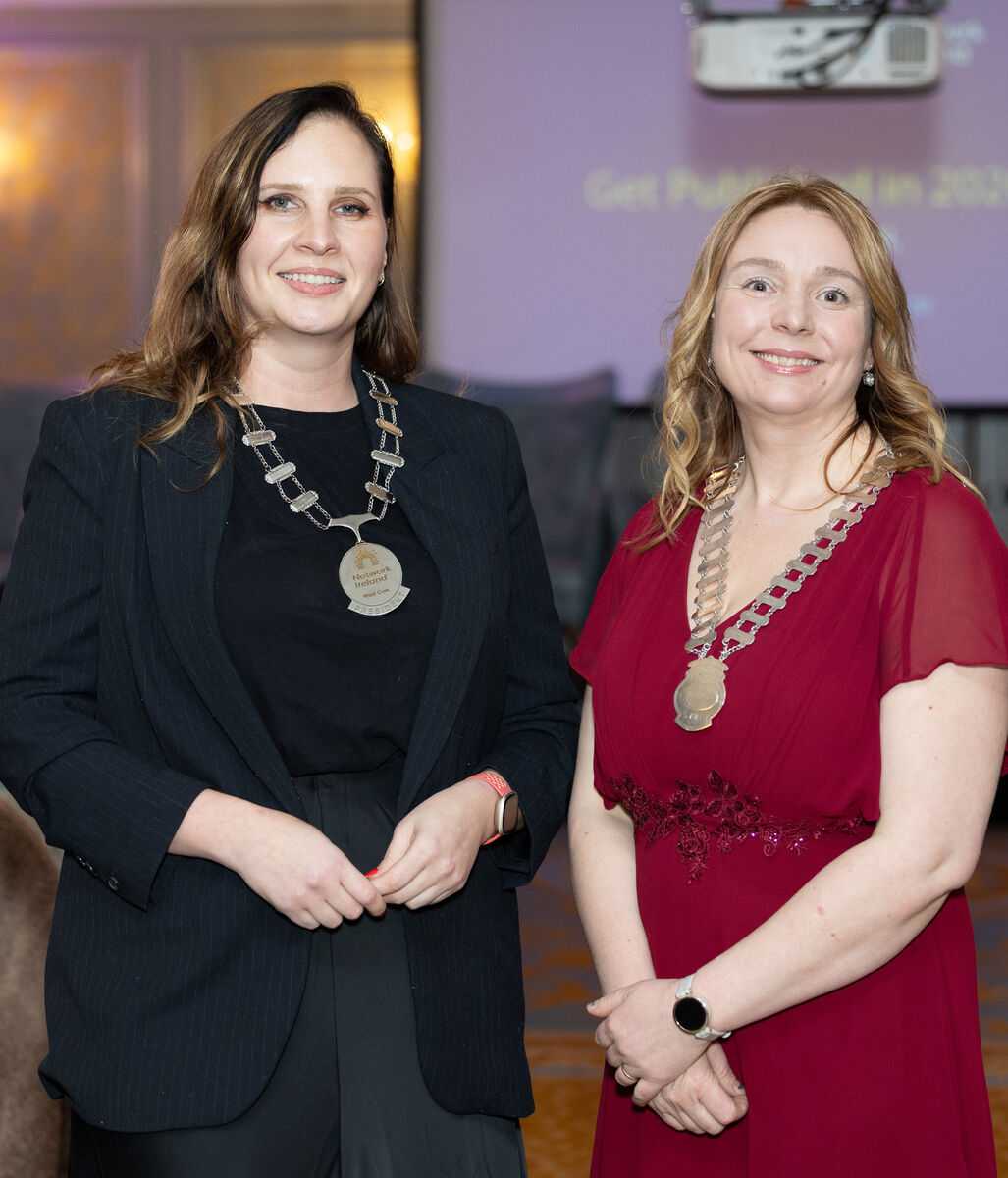 President of Network West Cork, Anna Groniecka and President of Network Cork, Diane Higgins. Picture: Darragh Kane