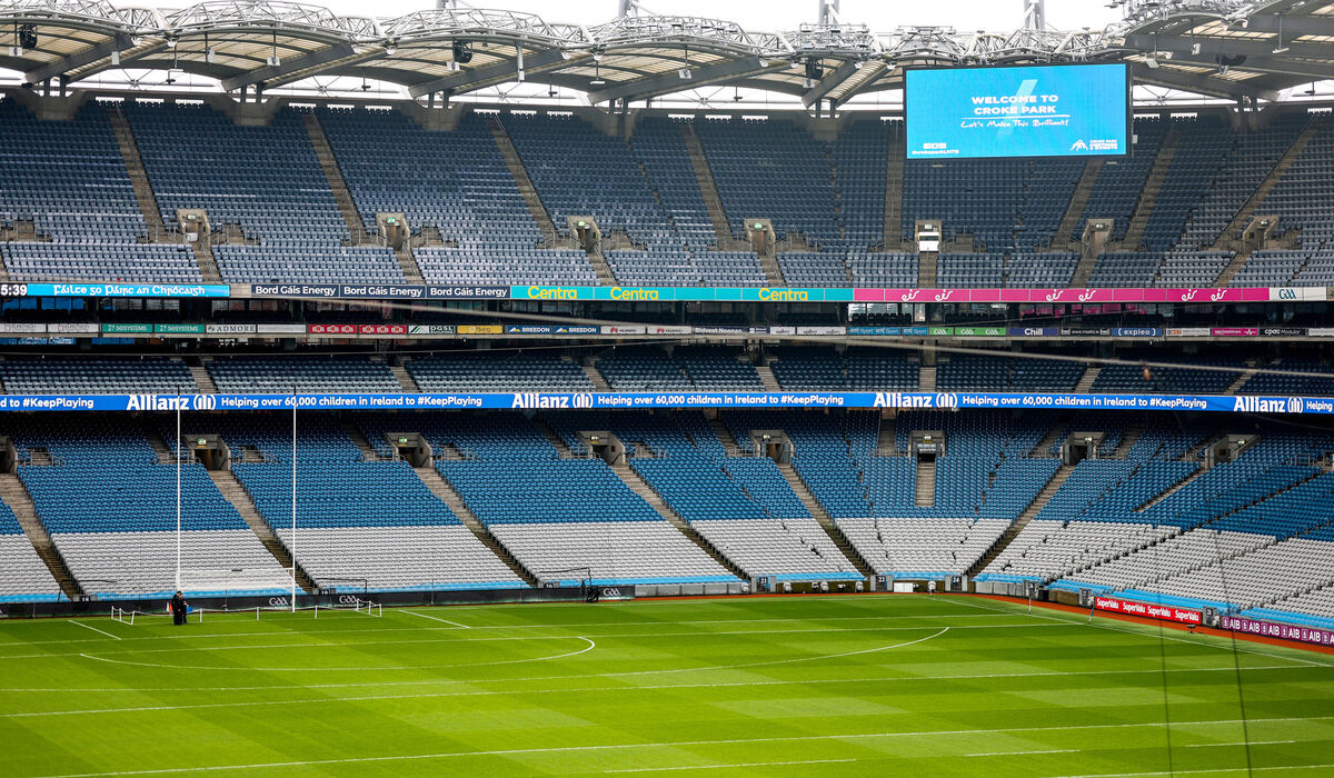 A general view of Croke Park stadium. Picture: INPHO/Nick Elliott A general view of Croke Park stadium. Picture: INPHO/Nick Elliott