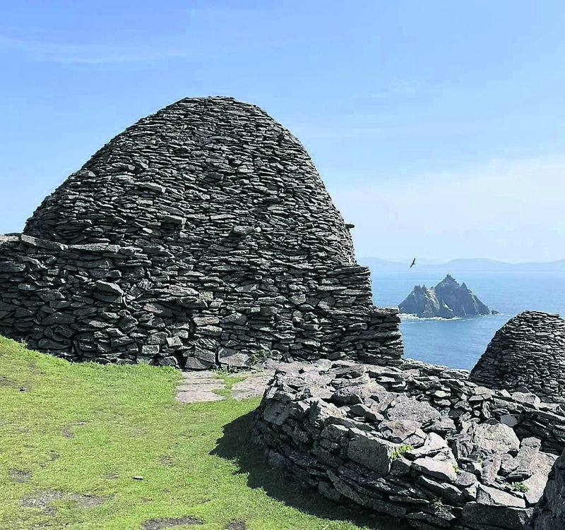Skellig Michael in Kerry - there was a belief that Lent started later here, and young people would flock there to enjoy life without the restrictions of the Church
