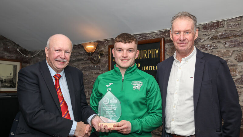 Cork AUL chairman Martin Conlon has given a lifetime of service to soccer in many roles