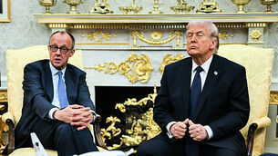 US-GERMANY-POLITICS-TRUMP-MERZ