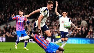Red card costly as Tottenham slip to fifth successive defeat