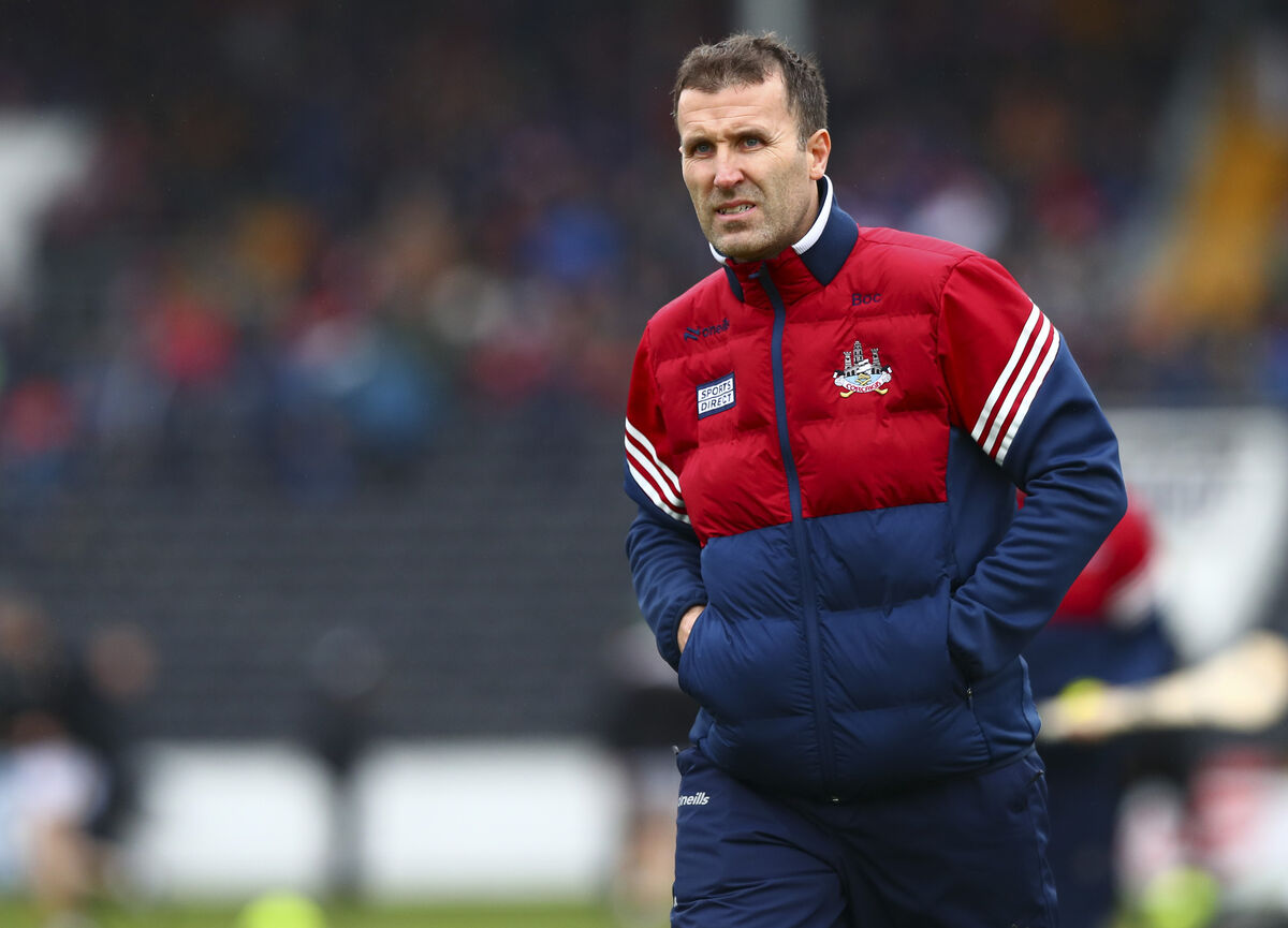 Cork manager Ben O'Connor. Picture: INPHO