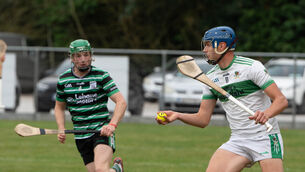 <p>Colin Walsh (right) was among the goals as Kanturk beat Carrigaline in their RedFM Hurling League Division 1 opener. Picture: Howard Crowdy</p> <p>Colin Walsh (right) was among the goals as Kanturk beat Carrigaline in their RedFM Hurling League Division 1 opener. Picture: Howard Crowdy</p>