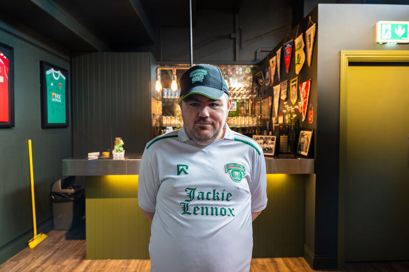 Joey Dineen, who attends Monday Morning Memories Club.