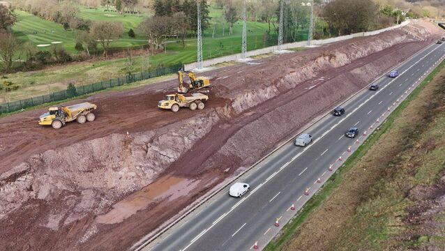 <p>Excavation works are ongoing in the Maryborough and Carr's Hill areas as part of the M28 Cork to Ringaskiddy road project.</p>