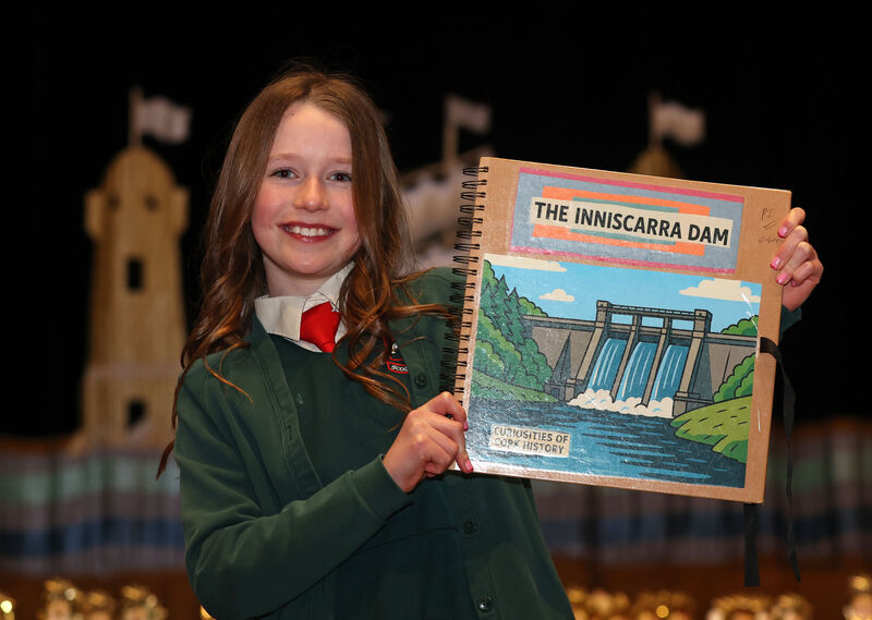  Vivienne Grieve, Scoil Mhuire, Ballincollig, The Inniscarra Dam, Best County Cork Project Award winner.