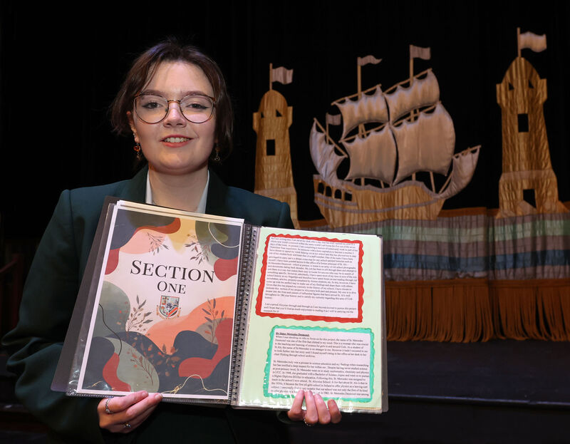  Sarah Brohan, St Aloysius School, Sharman Crawford Street, Wonderful Women of Cork, Leaving Certificate, Individual winner.