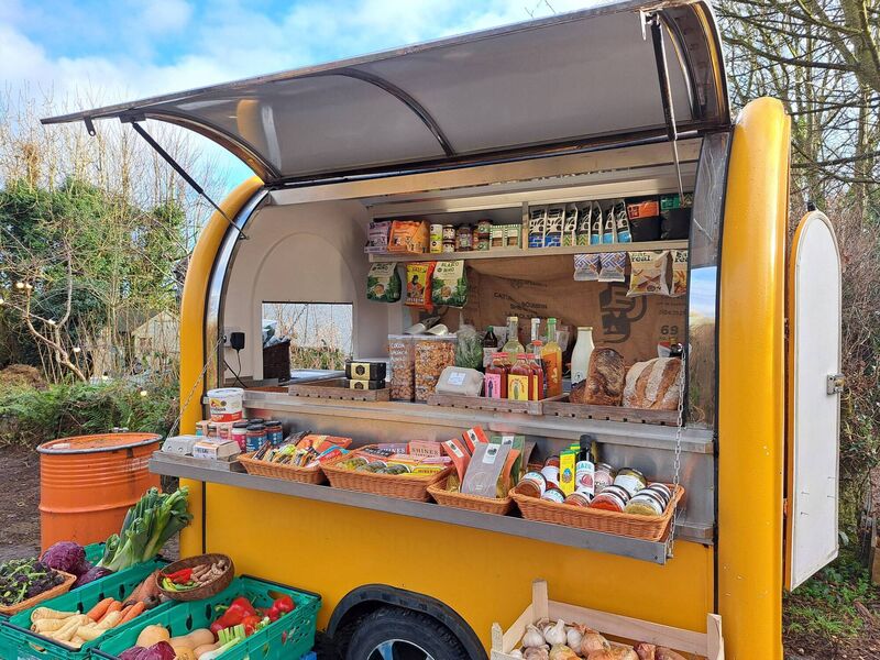 Steph's new grocery van.