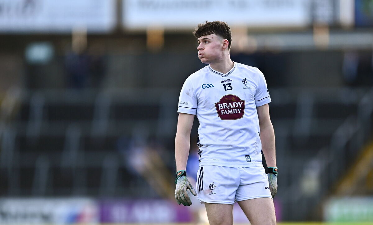 Ben Loakman of Kildare during the Allianz Football League Division 2 match between Cavan and Kildare at Kingspan Breffni in Cavan. Picture: Tyler Miller/Sportsfile