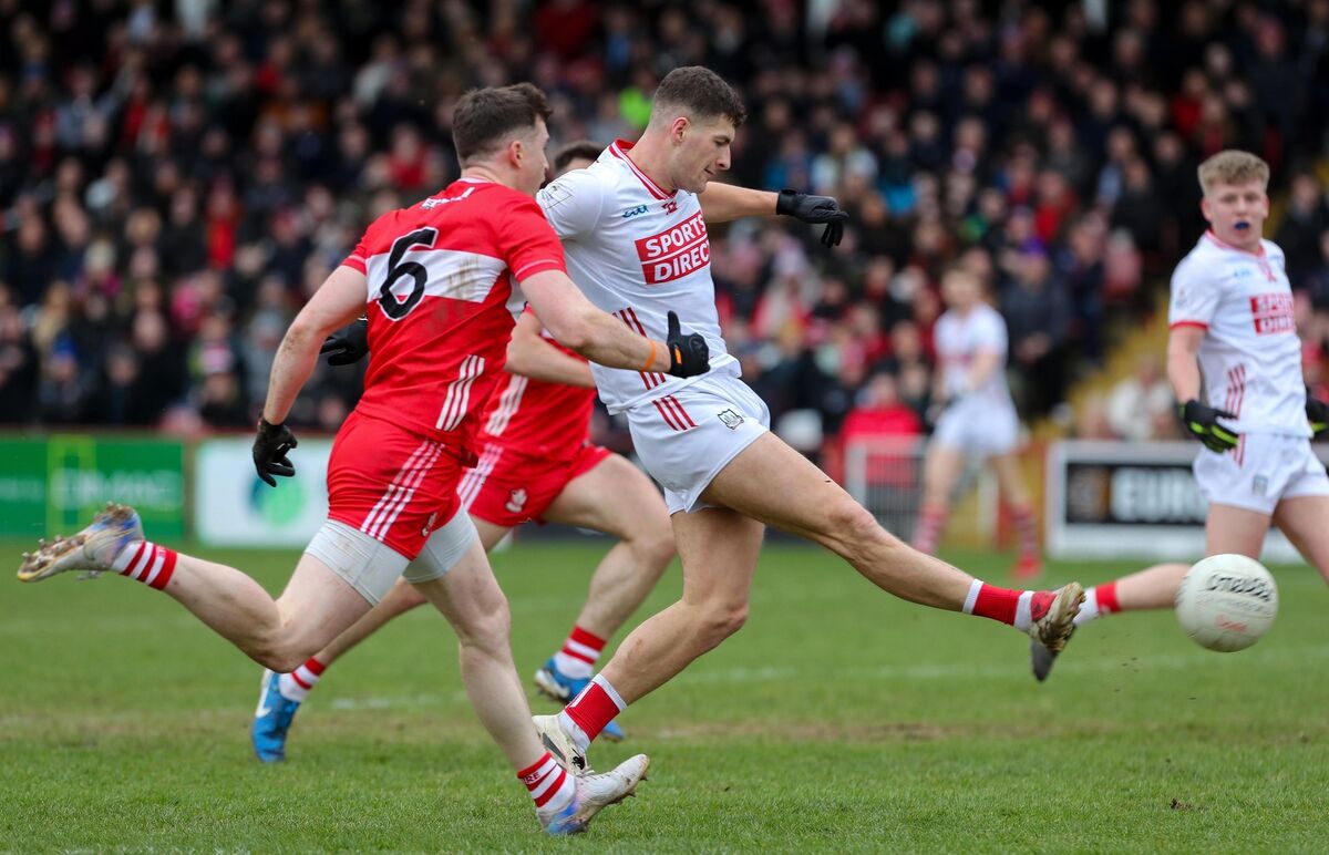Cork’s Seán McDonnell in action against Derry. Picture: INPHO/Lorcan Doherty